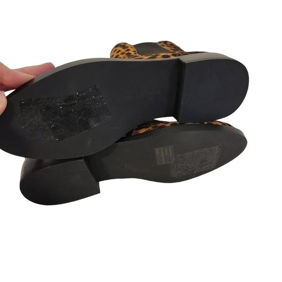 New Rebecca Minkoff Sabeen Leopard Print Calf Hair Chelsea Bootie - Picture 8 of 10